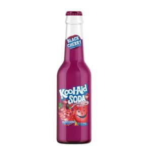 Kool-Aid Black Cherry Soda 12oz Glass 12ct